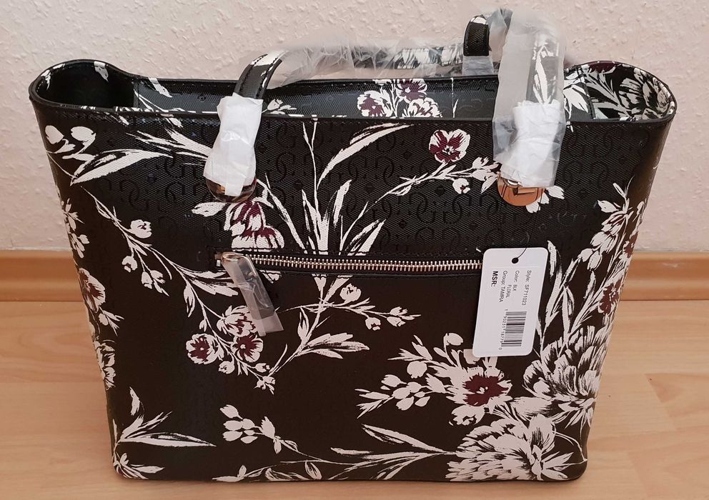 Geanta dama Guess originala model floral - noua cu eticheta!