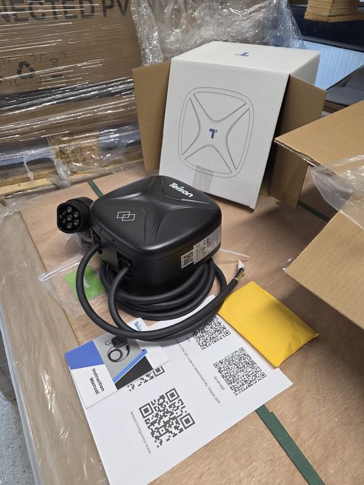 Statie incarcare auto Teison 7kw sigilate , OCPP 3 carduri RFID