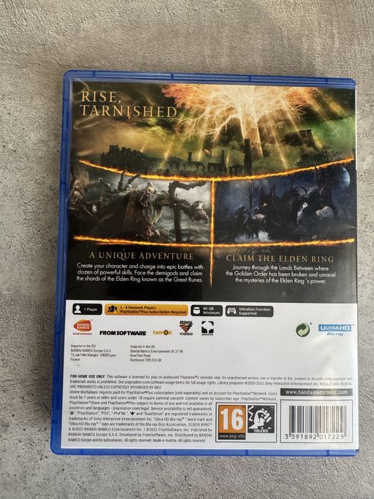 Elden ring ps 5 продам