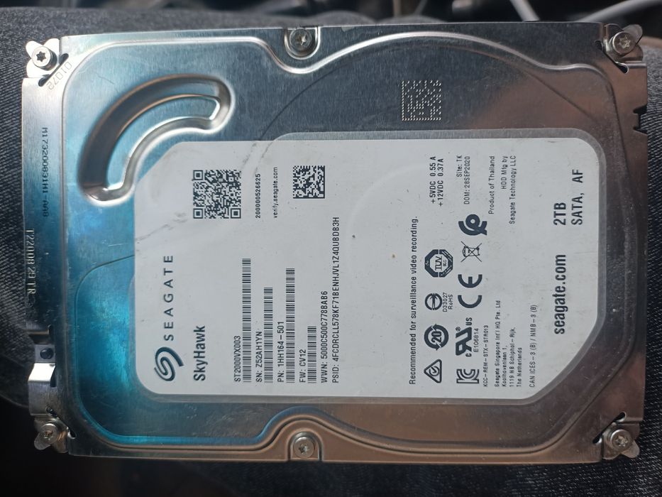 Hdd жесткий диск для камеры или пк