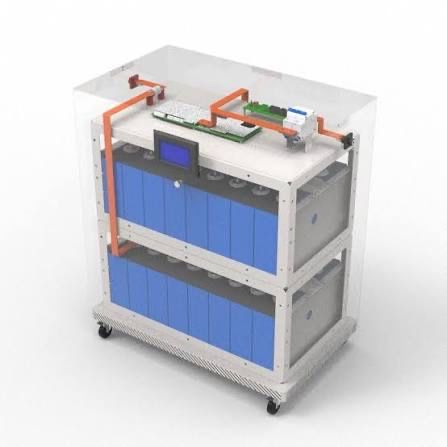 Ansamblez baterii si carcase  pentru sistem solar