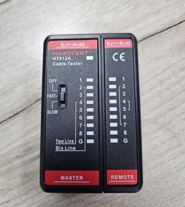 LAN-тестер RJ45, RJ11