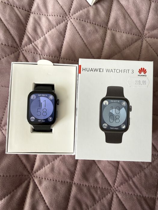 Huawei Watch Fit 3 + подарък Huawei Band 7