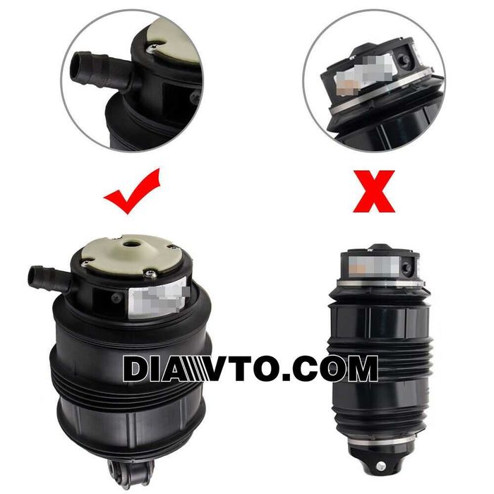 НОВИ задни възглавници Mercedes W211 с ADS 3 пина ATEC GERMANY