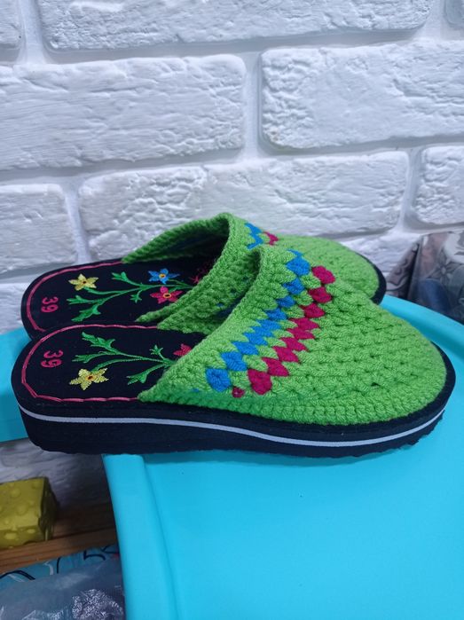 Тапочки домашние ручной работы
