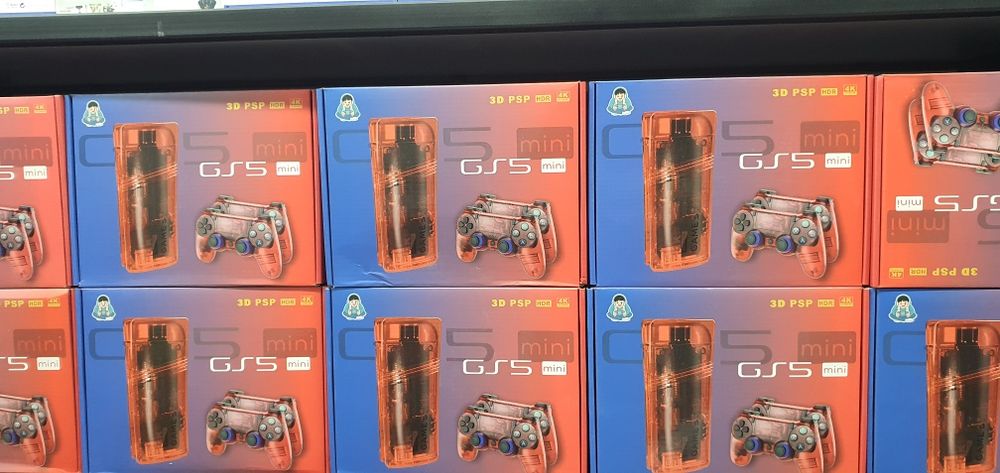 Game stick  GS5 PlayStation 1 psp игры  приставка