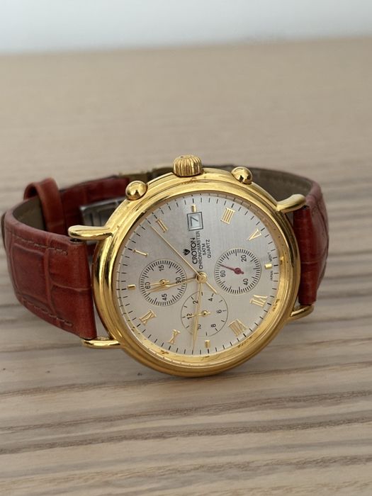 Ceas CROTON catarama de piele