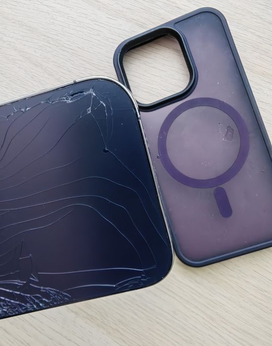 iPhone 14 Pro - 128 GB - Purple - case