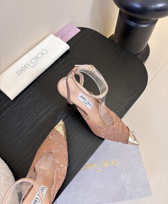 Pantofi Jimmy Choo piele naturala pe comanda