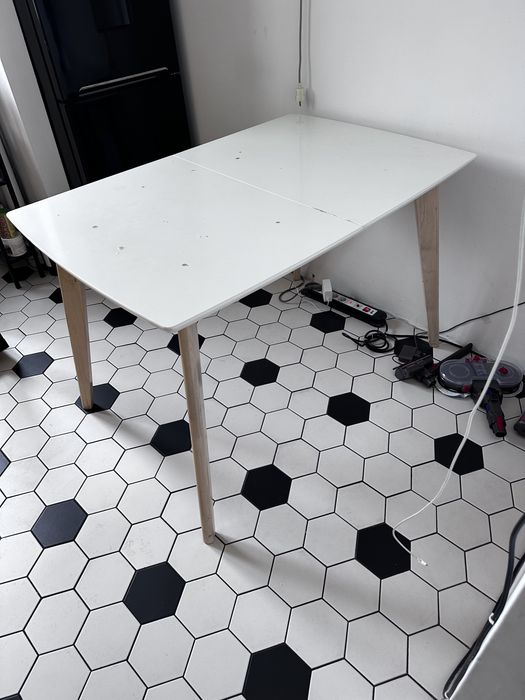 masa extensibila lemn midcentury