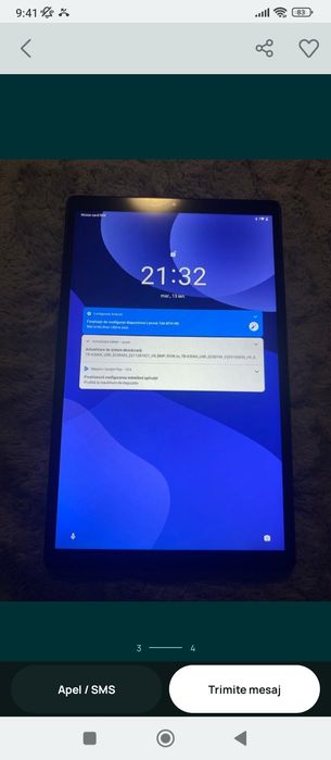 Tableta Lenovo e că noua