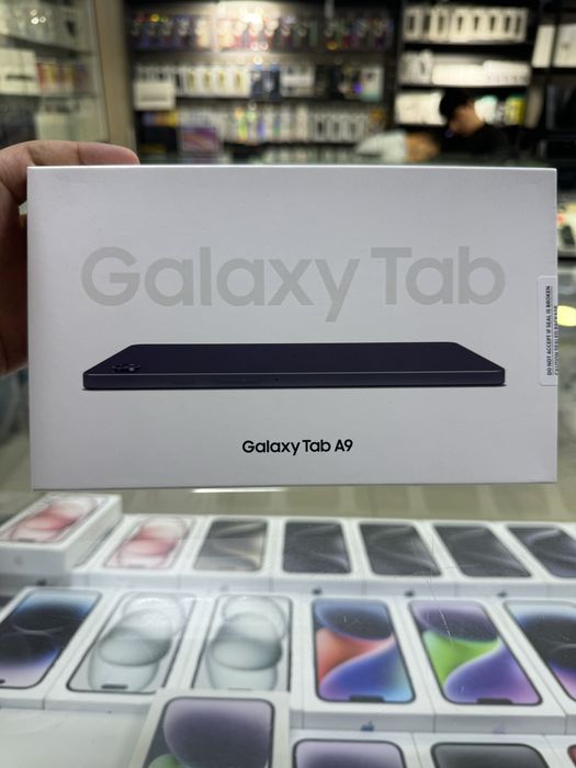 Планшет Samsung Tab A9 64gb Sim kartalik . Planshet: Kok/Qora