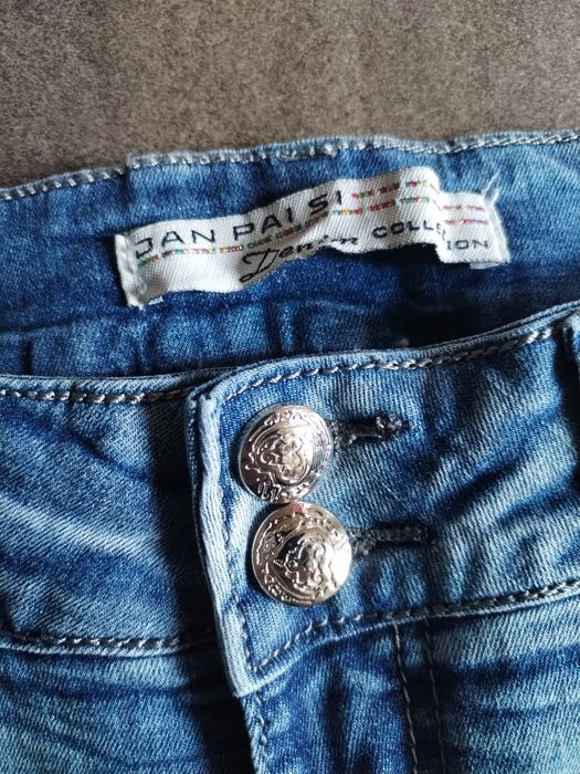 Pantaloni dama scurti denim bumbac