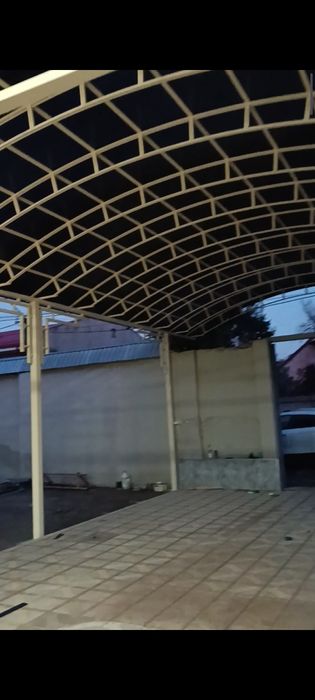 Naves. Навес. Лексан, профнастиль, моналит.