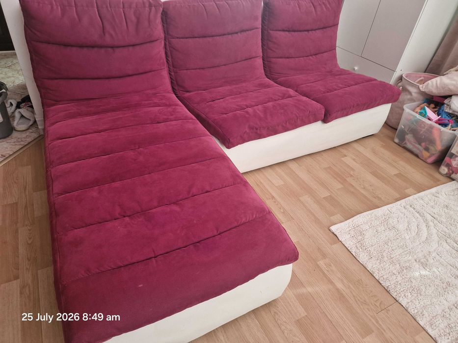 Canapea Modulara / Coltar Heaven configurație modulară de 285 × 170 cm