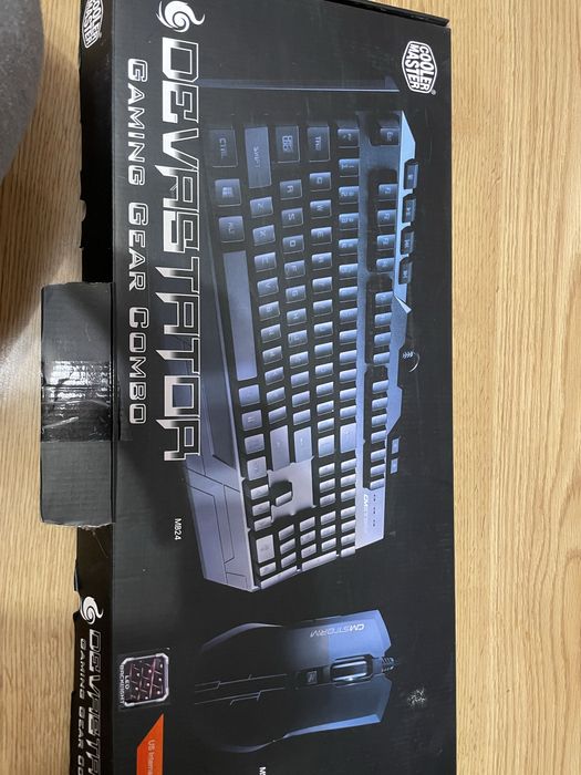Комплект мишка и клавиатура Cooler Master Devastator
