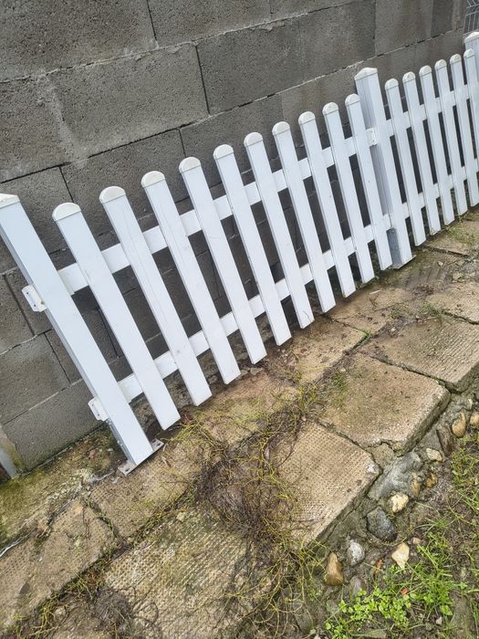 Gard aluminiu umplut cu PVC