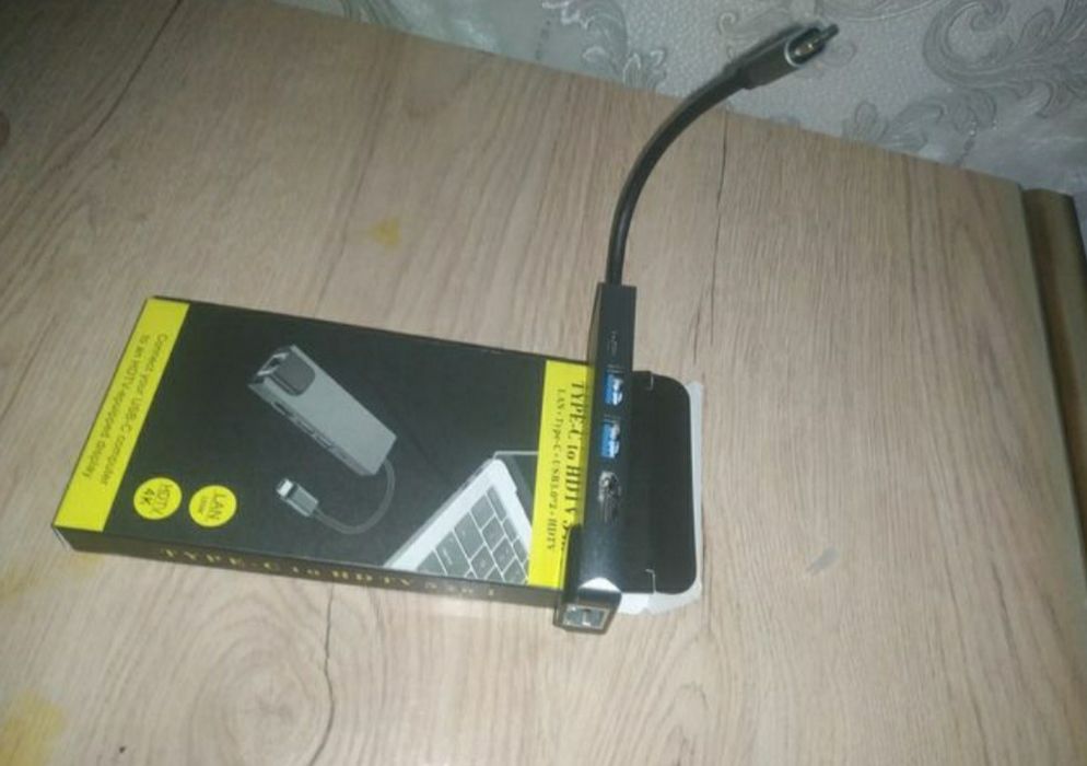 Usb 3, Type-c Lan переходник