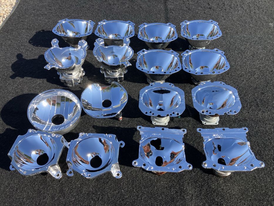 Рефлектори за фарове. Рециклиране на рефлектори. Reflektori za farove