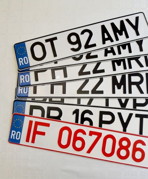 Numere  auto  ornamente