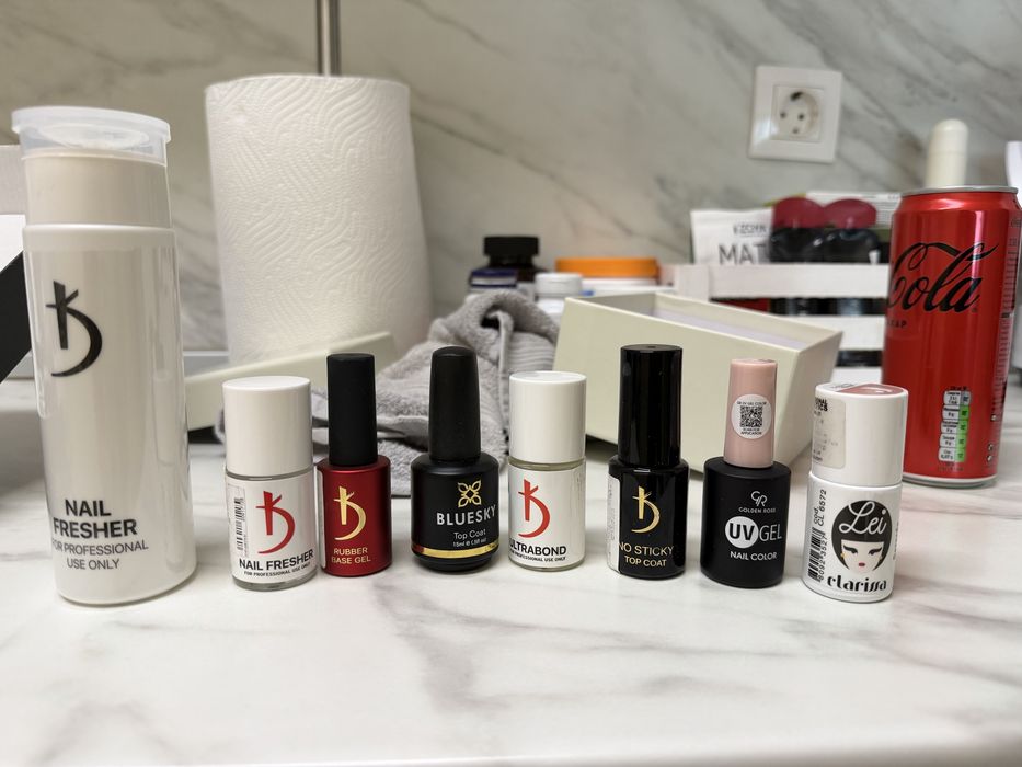 Електрическа пила, лампа и гел лак Kodi