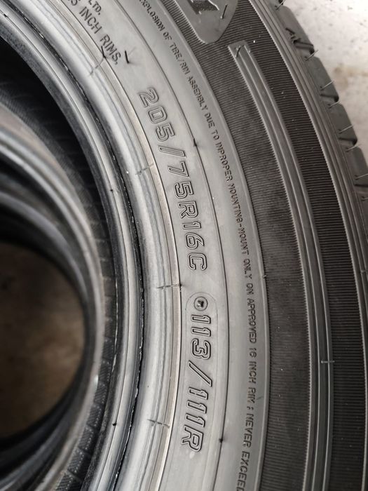 4 anvelope vara Falken 205 75 16 C aproape noi  // DOT 2024