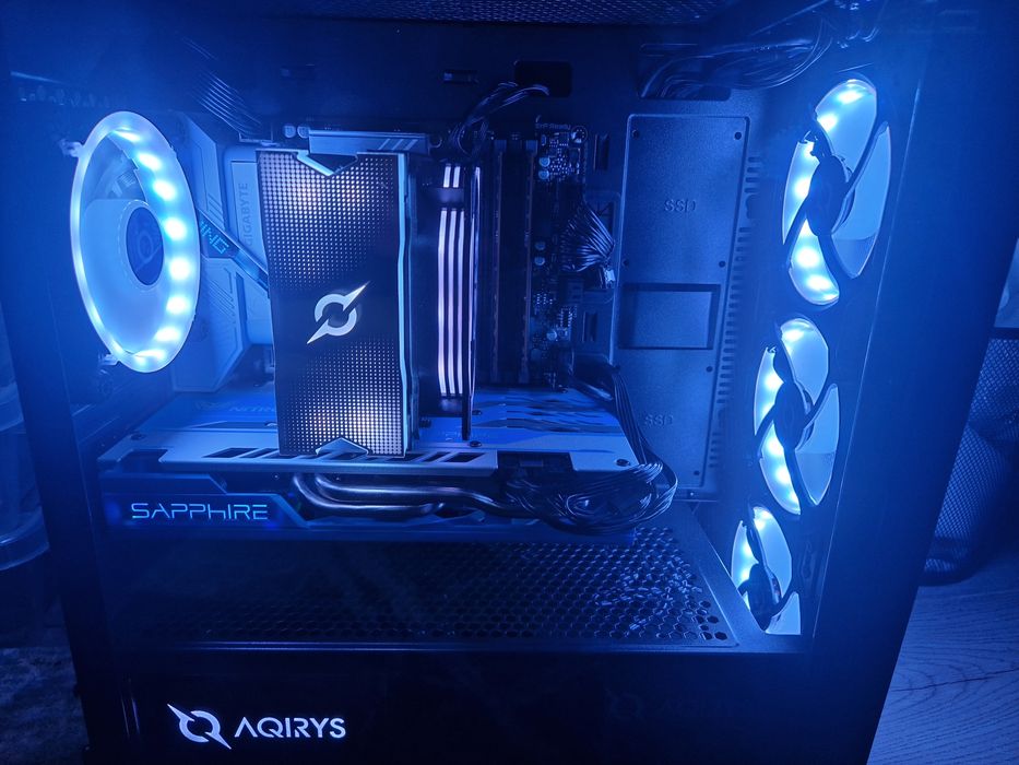 Nou Calculator Gaming Core i5 14400F  RX 580 8 gb 16GB DDR4  aqyris