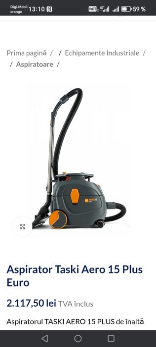 Aspirator profesional Taski