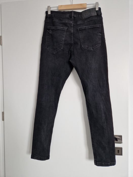 Blugi negri baieti- Bershka