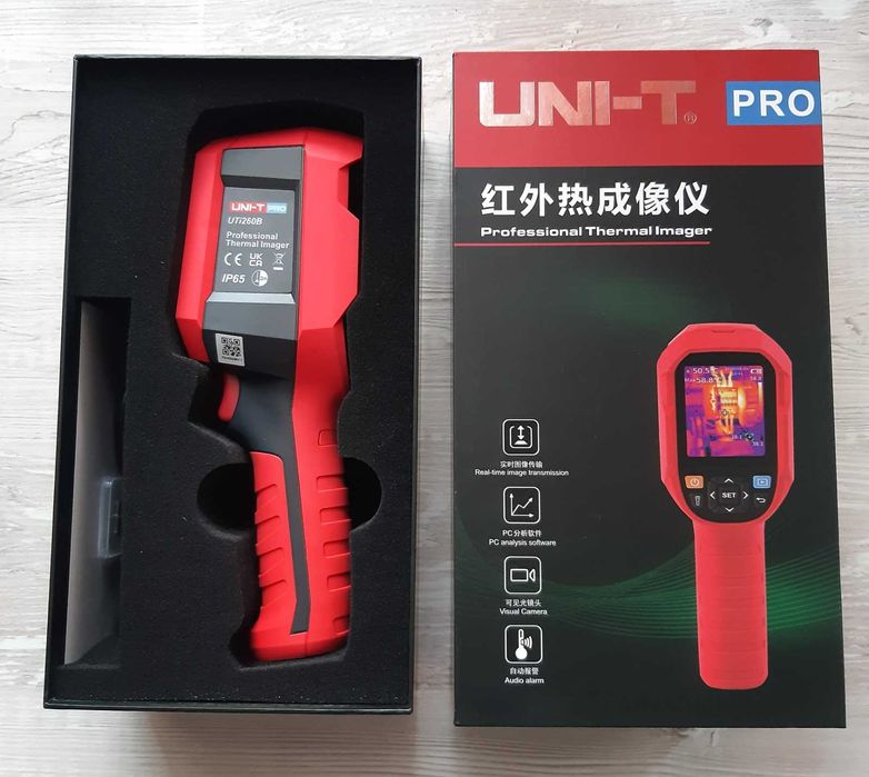 Camera infrarosii, echipamente, termoviziune, UTI 260B, 256x192