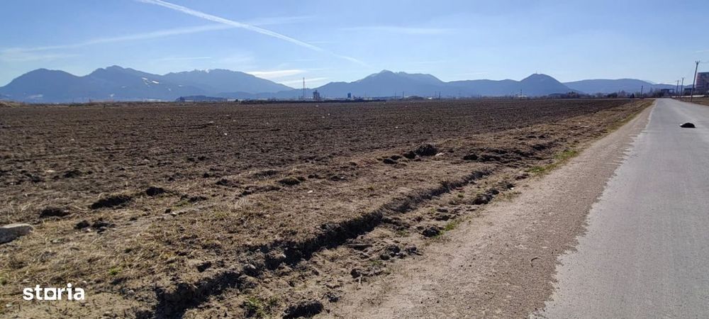 Teren industrial la drum asfaltat - langa Ocolitoarea Municipala
