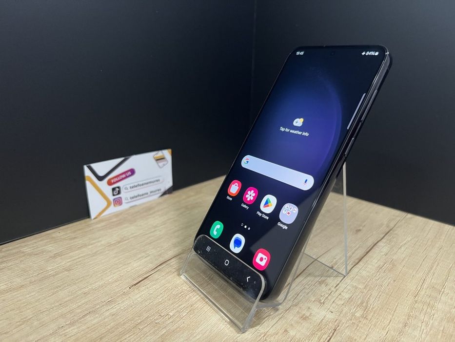 Samsung Galaxy S23 Plus 256Gb Phantom Black Second-Hand Foarte Bun 3 a