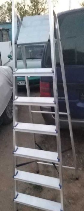 Стремянки прочный алюминий Россия Самара 10 ступеней новые