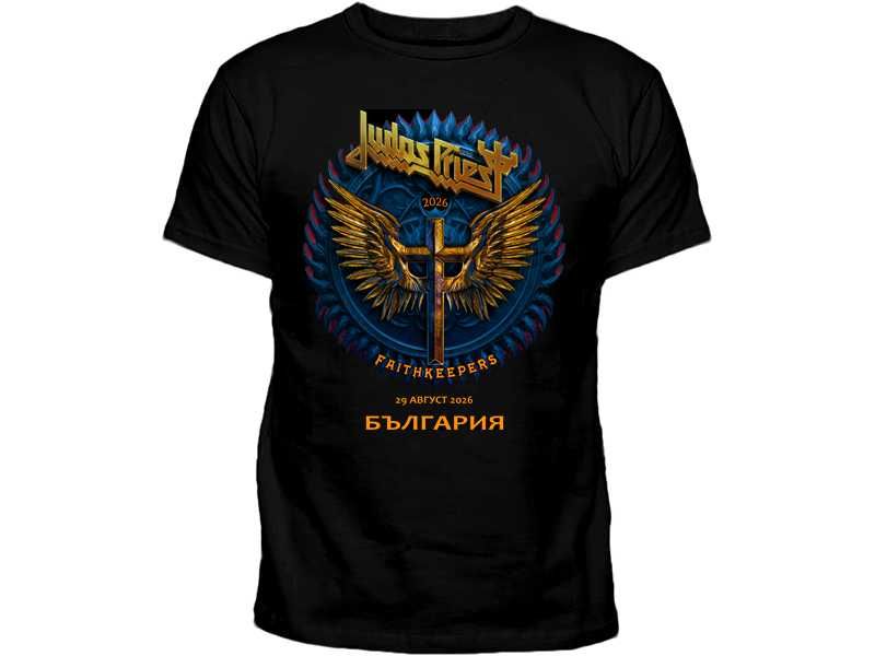 Метъл тениски Judas Priest Джудас Прийст 8 модела, всички размери