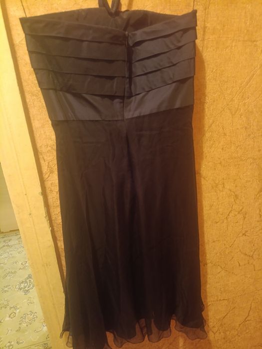 Дизайнерское платье Max Mara синее коктельное выпускное может быть