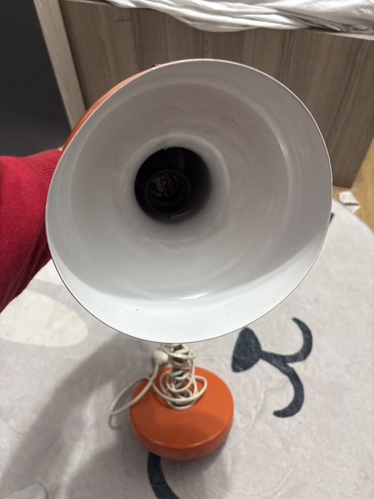 Lampa portocalie ELBA