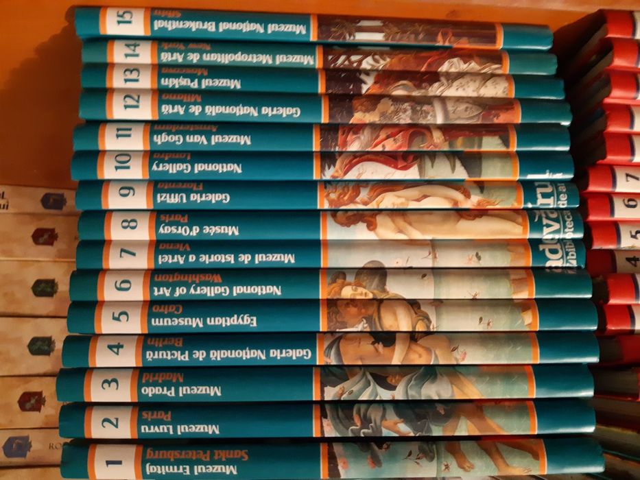 Vand Marile muzee ale lumii 15 volume colectia adevarul