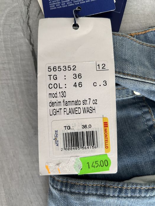 Blugi premium dama Trussardi Jeans, low waist, boot leg (evazati)