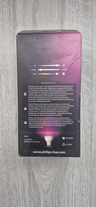 Becuri led Philips Hue GU10 set