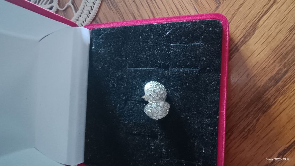 Cercei aur, 15 k, 4.23 g