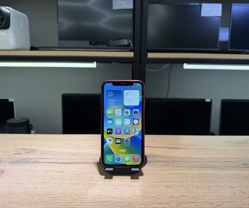 iPhone XR, 64 GB, Red, АКБ78%, 2232/А10