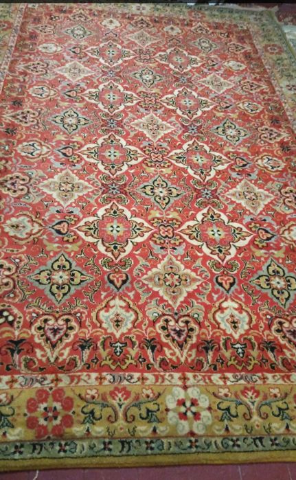 Винтажный Ковер 2 на 3. Шерсть, висел на стене.