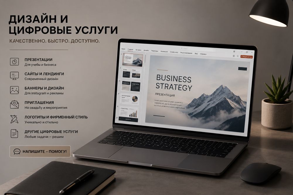 Создание презентаций | Сайты | Баннеры | Дизайн