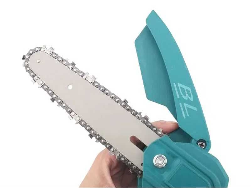 3в1 Градински Комплект Телескопичен Прът Акумулаторна Ножица и Резачка