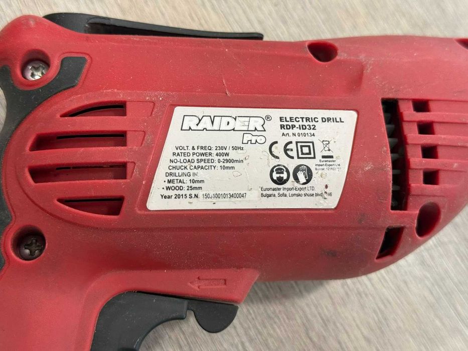 Бормашина Raider RDP-ID32 400 W