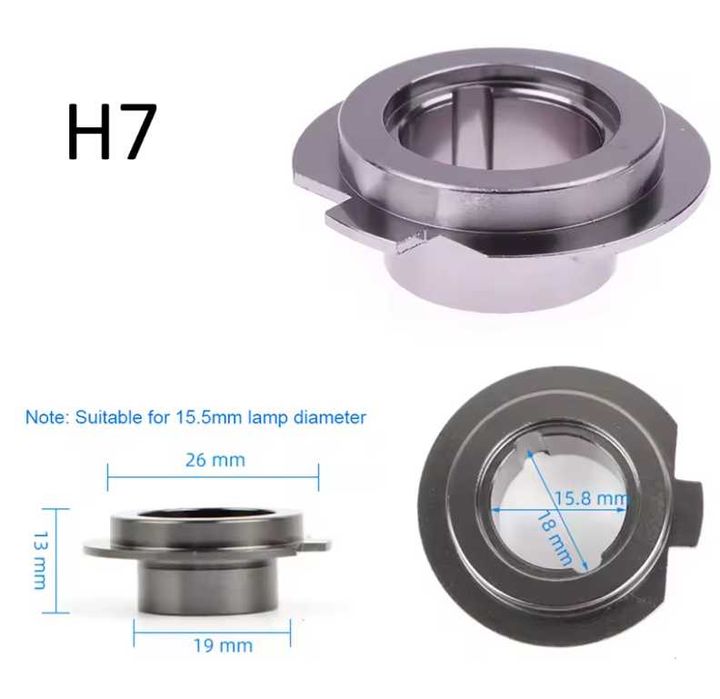 Комплект метални адаптери/преходници за фарове