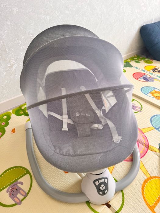 Детский шезлонг-электрокачели