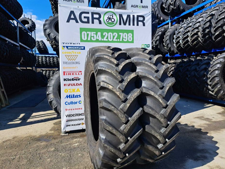 18.4-38 Anvelope noi agricole de tractor OZKA Cauciucuri 10pliuri
