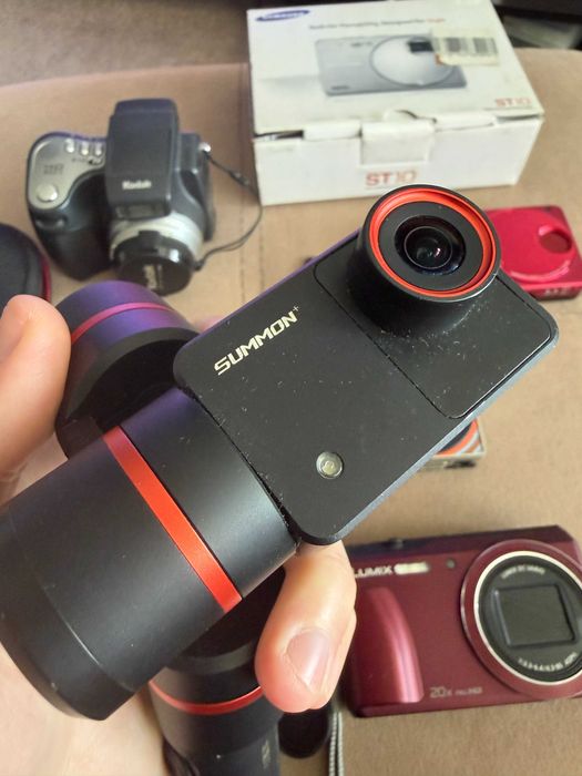 Комплект 16 компактни фотоапарата и Feiyu Tech Summon Plus 4k гимбал