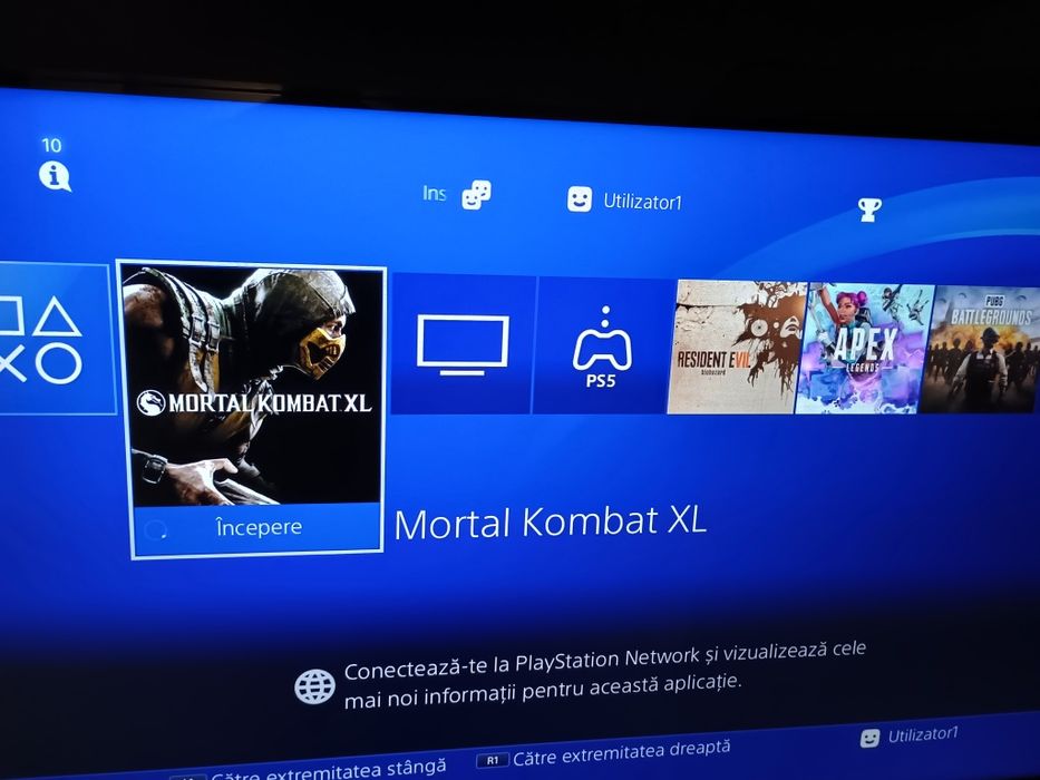 Consola PlayStation 4 slim  2 manete jocuri